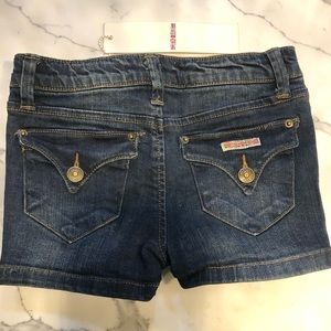 NWT Girls Hudson Denim Shorts- Size 6